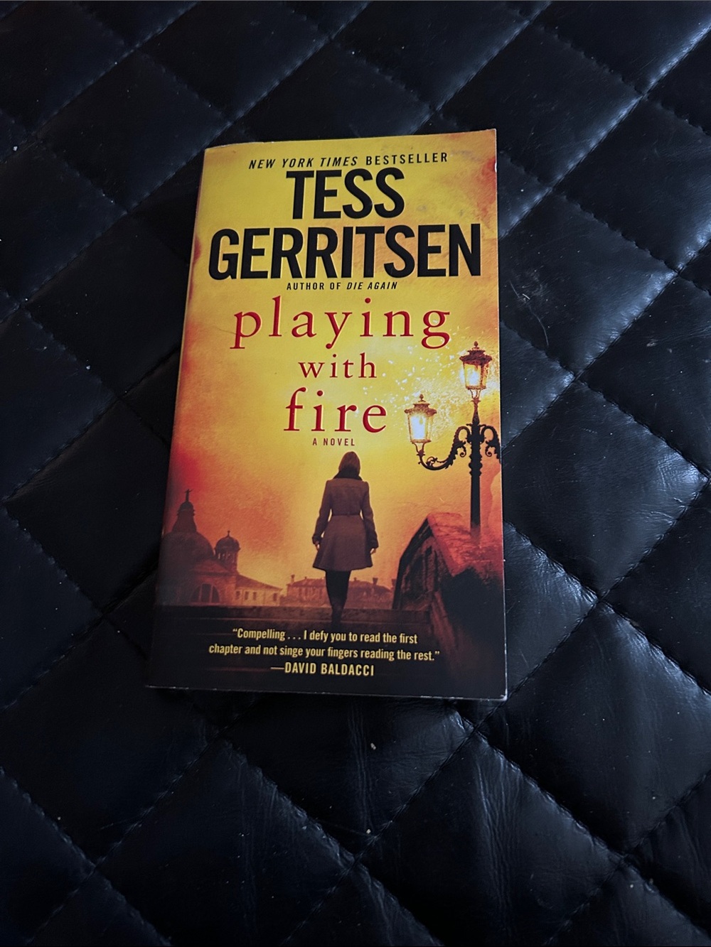 "Playing With Fire" Paperback - Yellow-Orange Cover